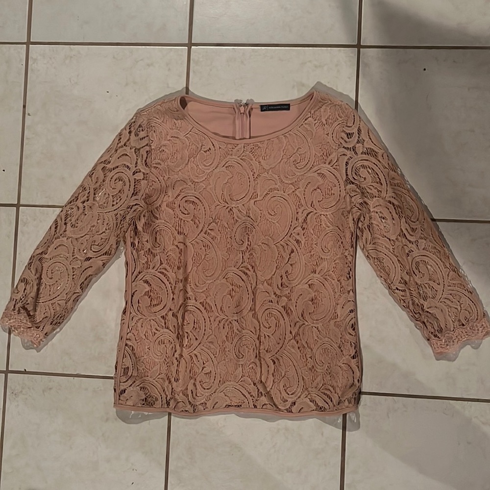 Adrianna Papell Size Small Pale Pink